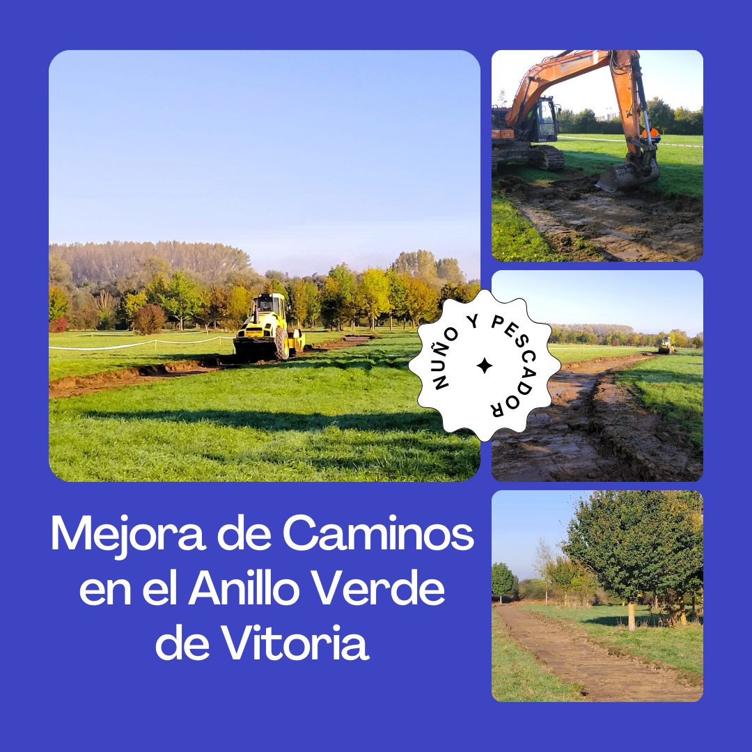 Caminos en el Anillo Verde de Vitoria