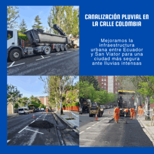 canalización pluvial en vitoria gasteiz