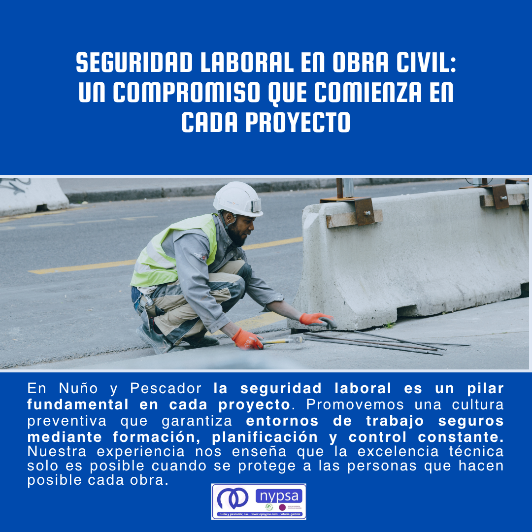 Seguridad laboral en obra civil