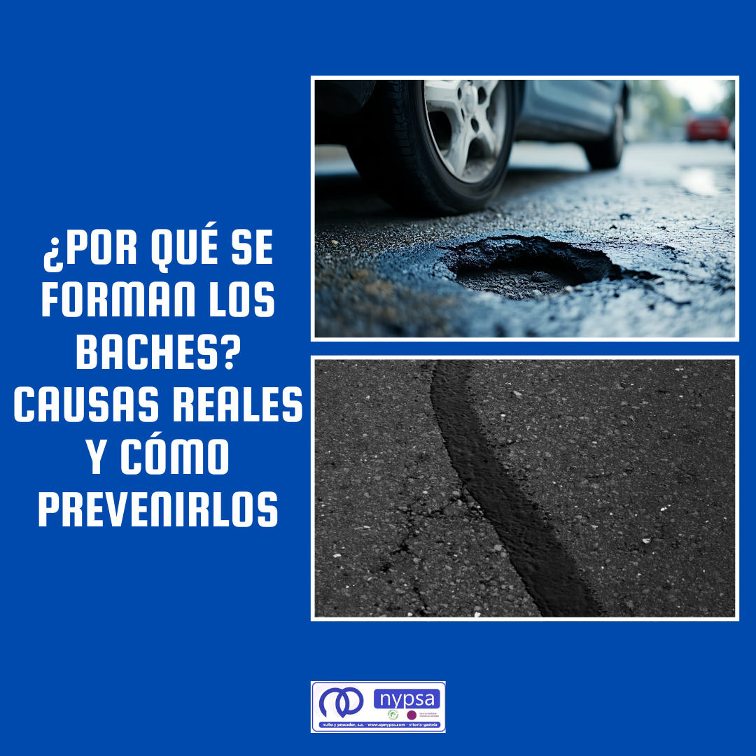 por qué se forman los baches