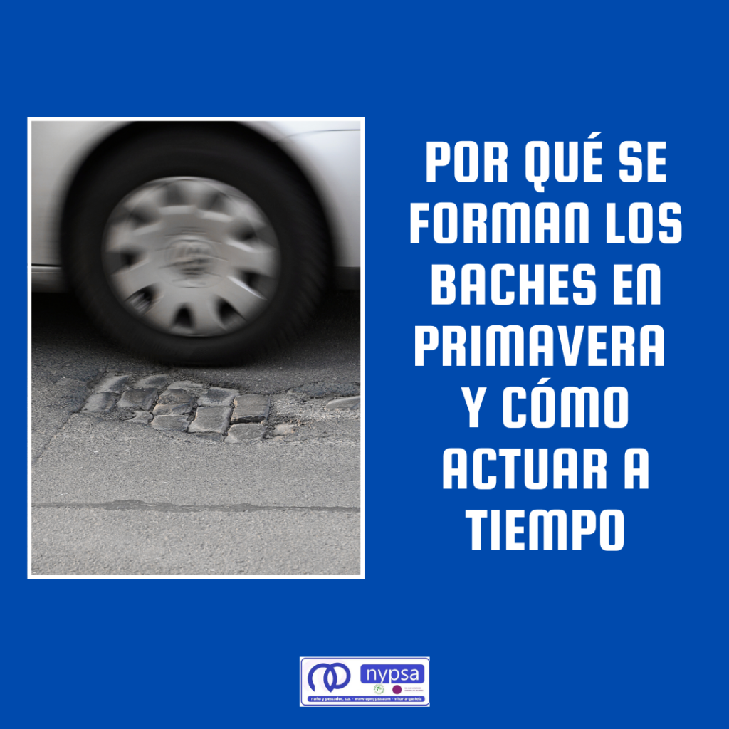 por qué se forman los baches