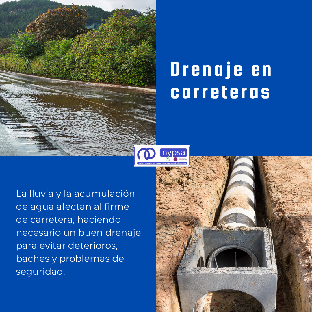 Drenaje en carreteras